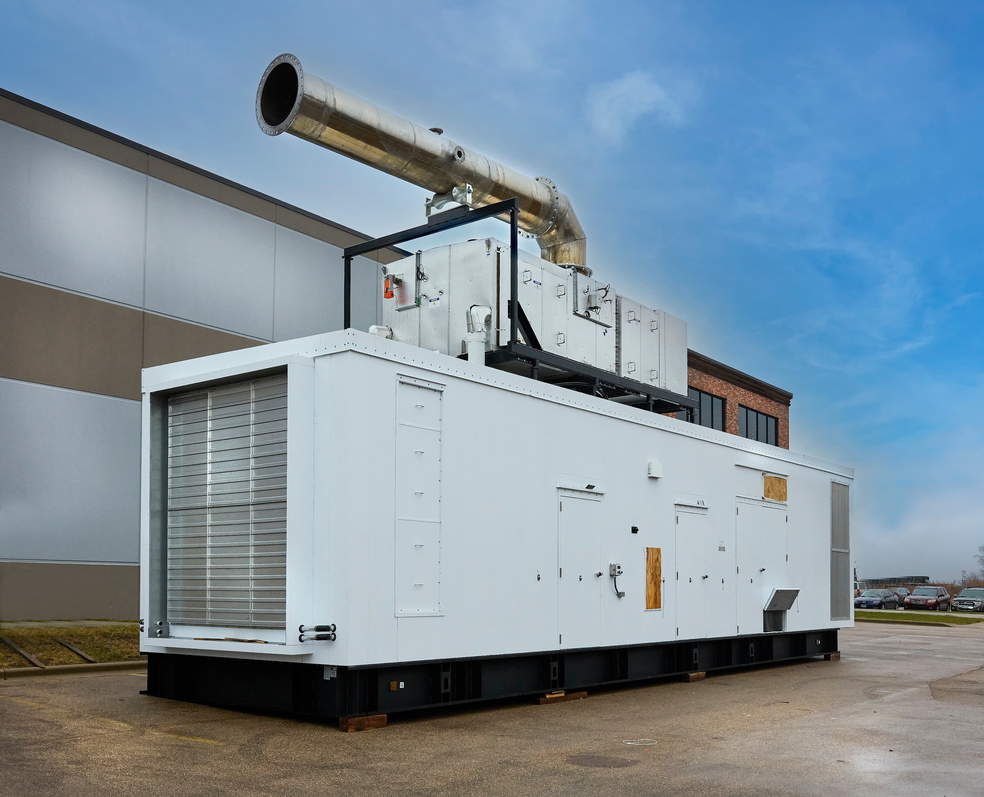 PSI standard enclosure for power generation